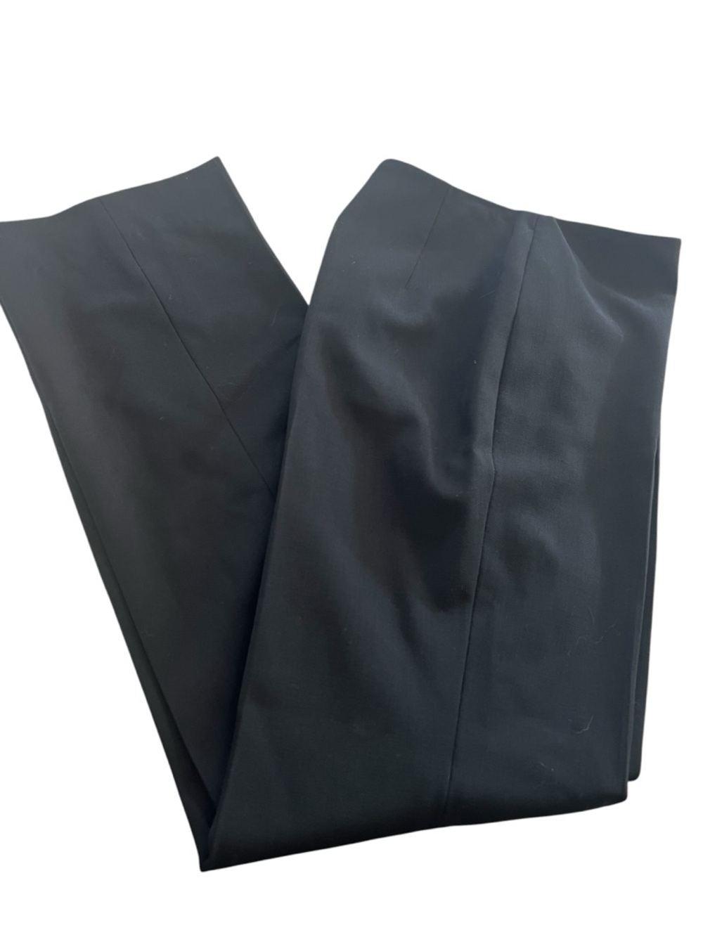 Ralph Lauren Purple Label black dress slacks Tag size 0 side zip newer wool - Picture 2 of 8